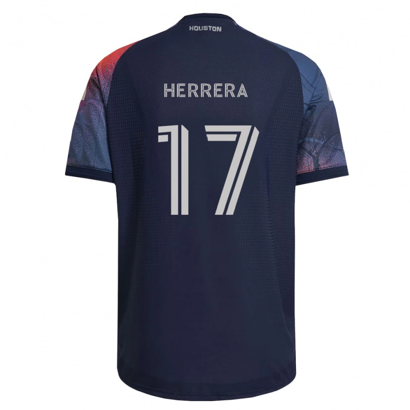 Danxen Hombre Camiseta D'alessandro Herrera #17 Azul Profundo Blanco Naranja 2ª Equipación 2026/27 La Camisa México