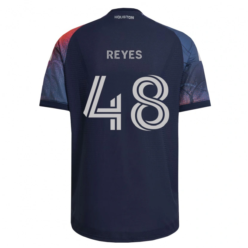 Danxen Hombre Camiseta Dylan Reyes #48 Azul Profundo Blanco Naranja 2ª Equipación 2026/27 La Camisa México