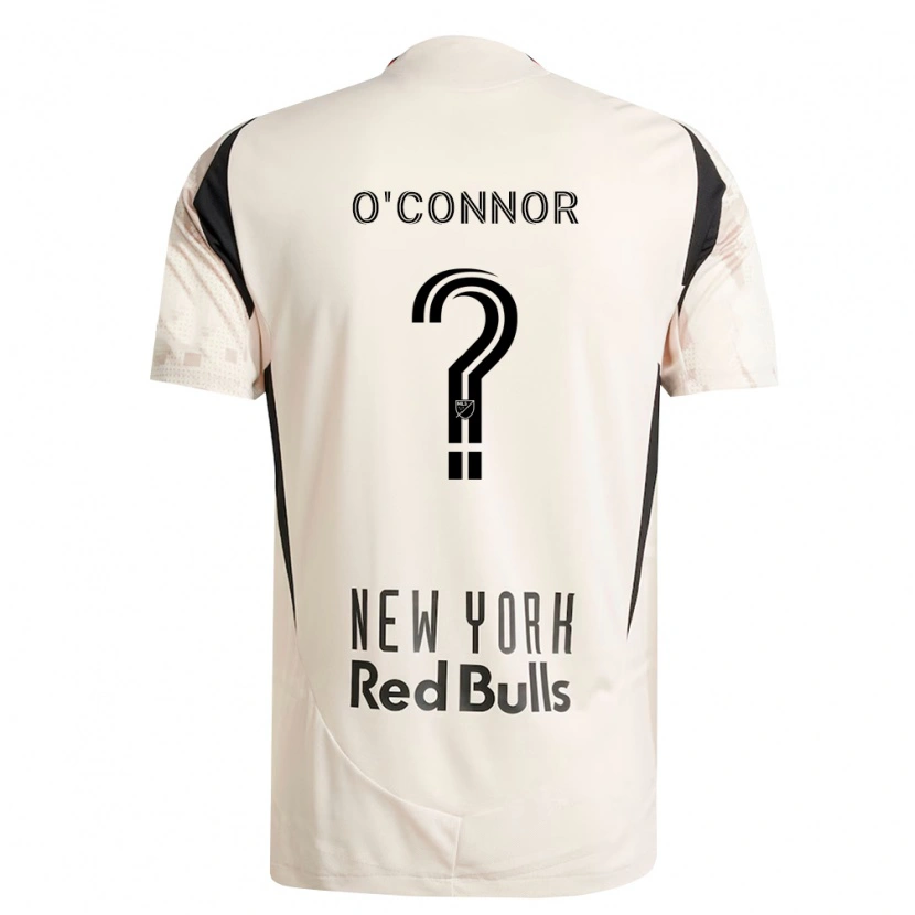 Danxen Hombre Camiseta Aidan O'connor #0 Blanco Roto Rojo Negro 2ª Equipación 2026/27 La Camisa México