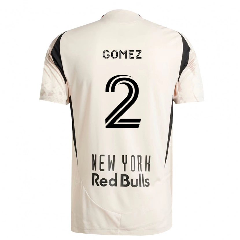 Danxen Hombre Camiseta Álex Gómez #2 Blanco Roto Rojo Negro 2ª Equipación 2026/27 La Camisa México