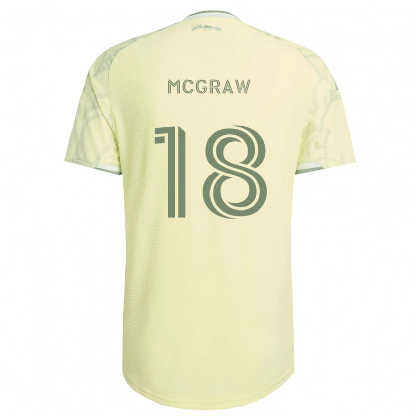 Danxen Hombre Camiseta Zac Mcgraw #18 Beige Blanco 2ª Equipación 2026/27 La Camisa México