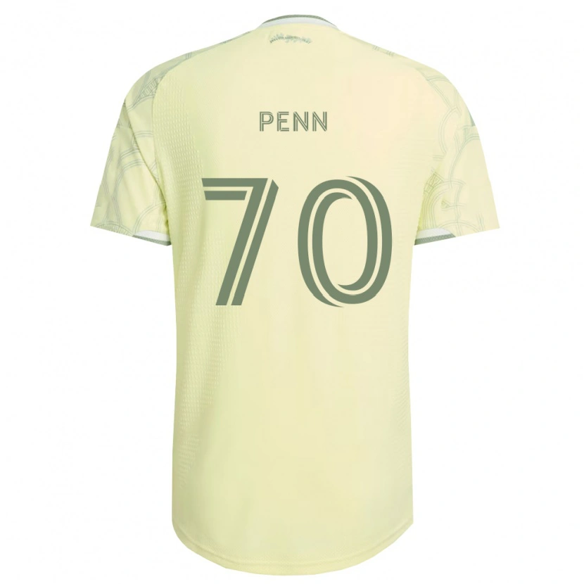 Danxen Hombre Camiseta Josh Penn #70 Beige Blanco 2ª Equipación 2026/27 La Camisa México