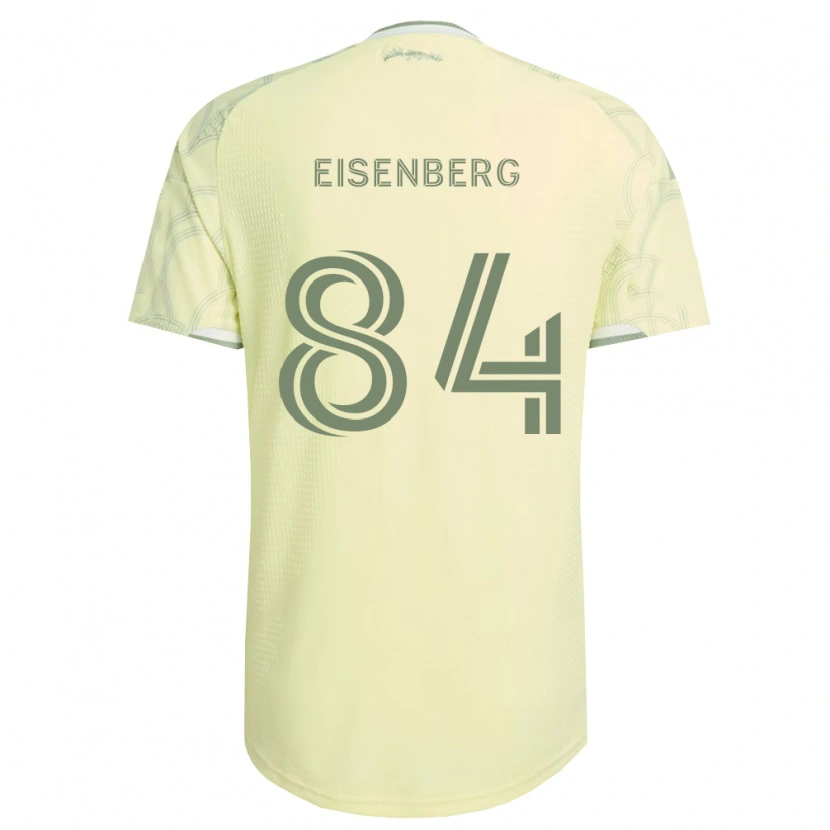 Danxen Hombre Camiseta Max Eisenberg #84 Beige Blanco 2ª Equipación 2026/27 La Camisa México