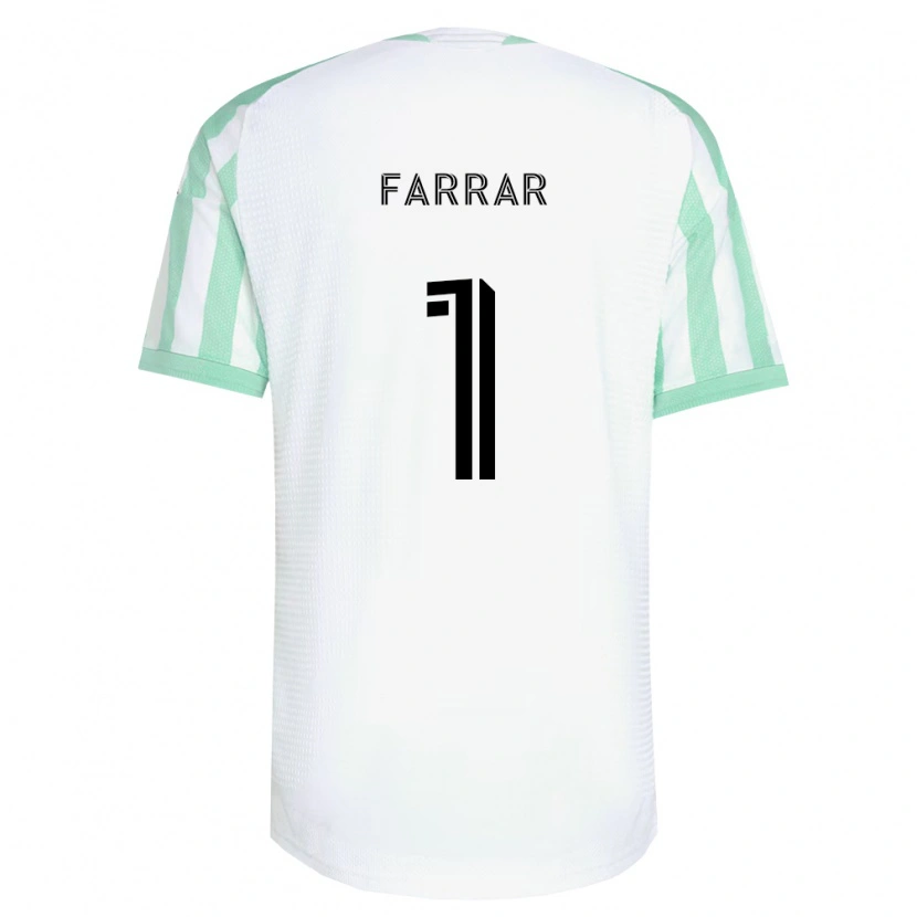 Danxen Hombre Camiseta Charlie Farrar #1 Verde Claro Negro Blanco 2ª Equipación 2026/27 La Camisa México