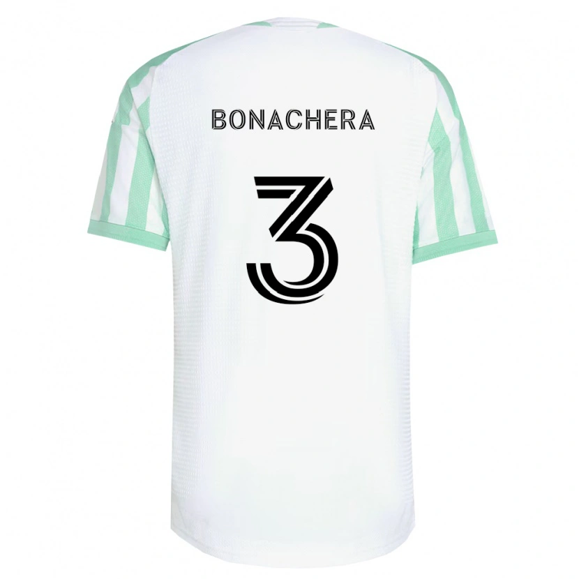 Danxen Hombre Camiseta Rubén Bonachera #3 Verde Claro Negro Blanco 2ª Equipación 2026/27 La Camisa México
