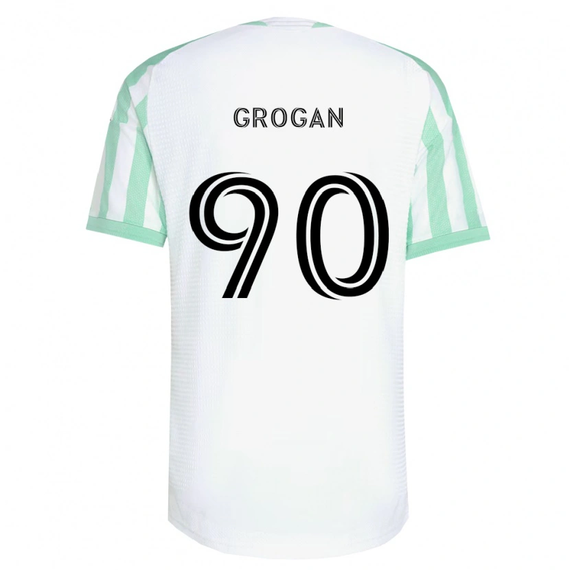 Danxen Hombre Camiseta Peter Grogan #90 Verde Claro Negro Blanco 2ª Equipación 2026/27 La Camisa México