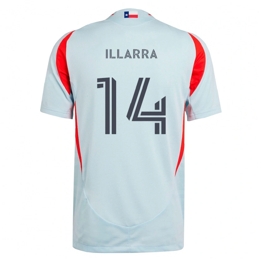 Danxen Hombre Camiseta Asier Illarramendi #14 Gris Oscuro Blanco Rojo 2ª Equipación 2026/27 La Camisa México