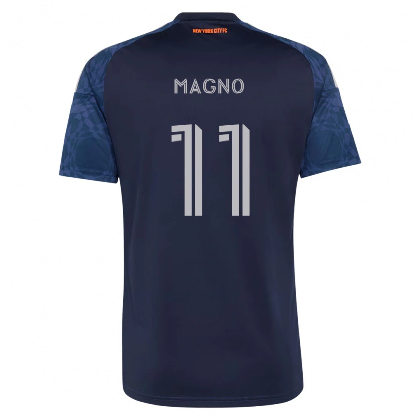 Danxen Hombre Camiseta Talles Magno #11 Azul Profundo Blanco 2ª Equipación 2026/27 La Camisa México