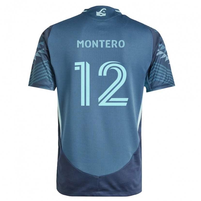 Danxen Hombre Camiseta Fredy Montero #12 Azul Marino Verde 2ª Equipación 2026/27 La Camisa México