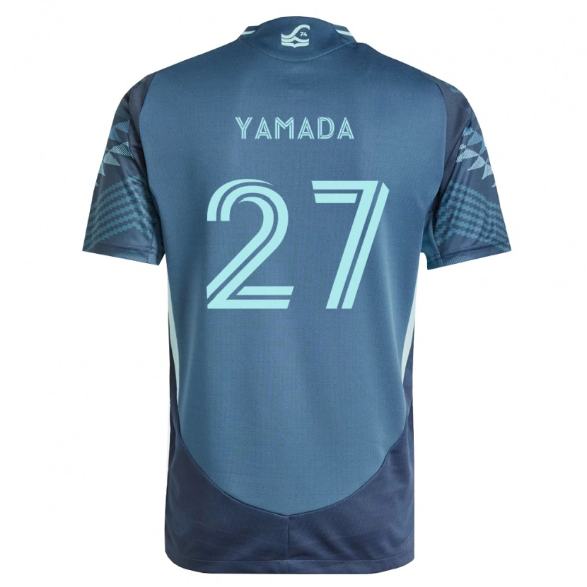 Danxen Hombre Camiseta Hikari Yamada #27 Azul Marino Verde 2ª Equipación 2026/27 La Camisa México