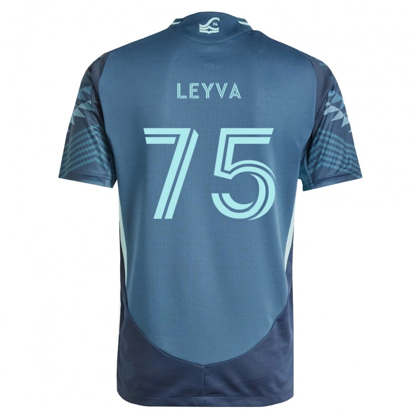 Danxen Hombre Camiseta Danny Leyva #75 Azul Marino Verde 2ª Equipación 2026/27 La Camisa México
