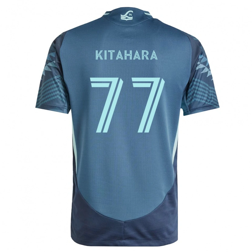 Danxen Hombre Camiseta Sota Kitahara #77 Azul Marino Verde 2ª Equipación 2026/27 La Camisa México