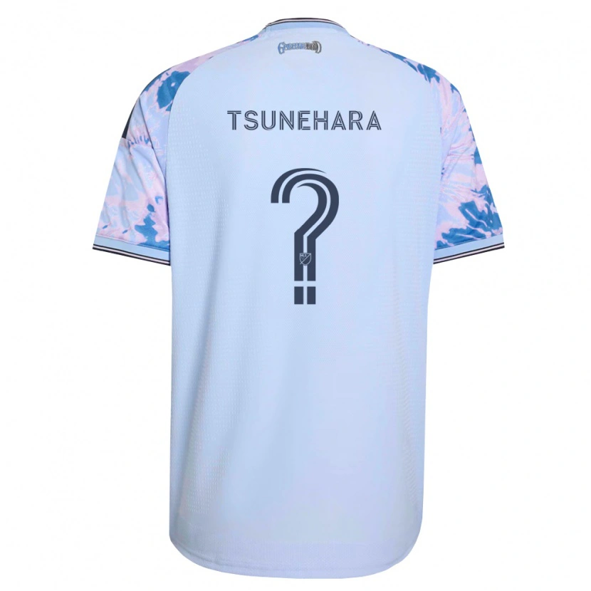 Danxen Hombre Camiseta Roka Tsunehara #0 Azul Real Blanco Negro 2ª Equipación 2026/27 La Camisa México