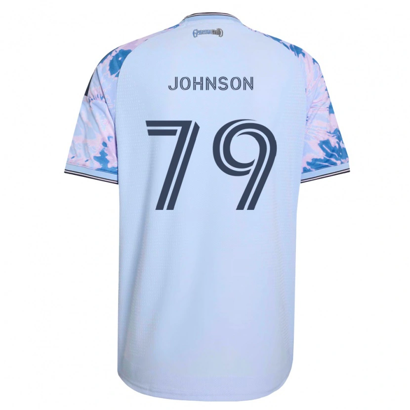 Danxen Hombre Camiseta Darius Johnson #79 Azul Real Blanco Negro 2ª Equipación 2026/27 La Camisa México