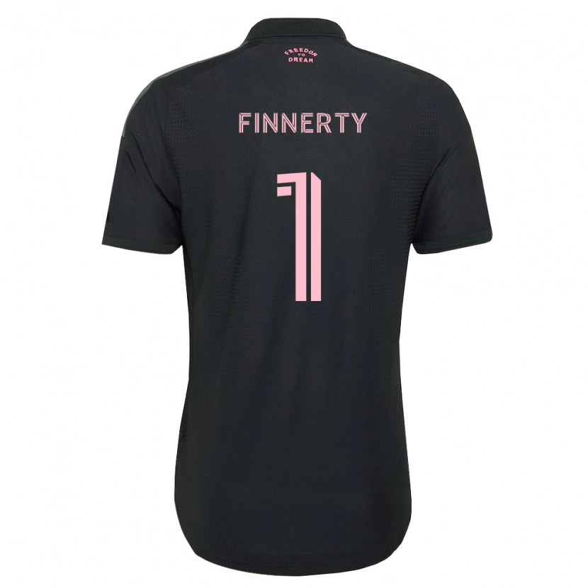 Danxen Hombre Camiseta Owen Finnerty #1 Rosa Negro Blanco 2ª Equipación 2026/27 La Camisa México