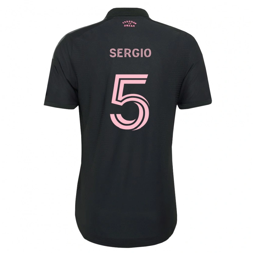 Danxen Hombre Camiseta Sergio Busquets #5 Rosa Negro Blanco 2ª Equipación 2026/27 La Camisa México