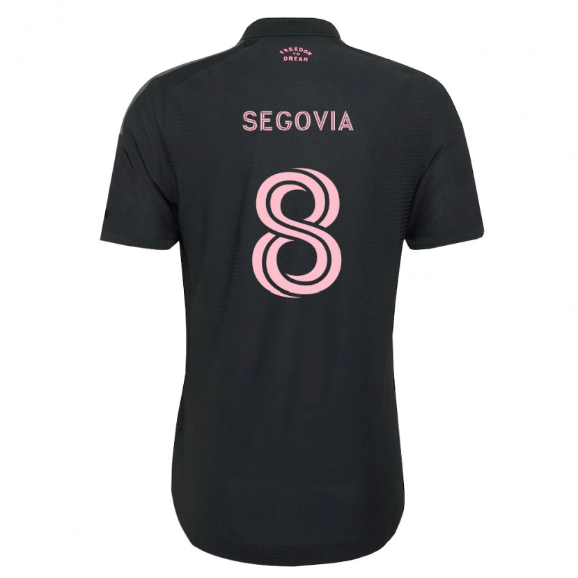 Danxen Hombre Camiseta Telasco Segovia #8 Rosa Negro Blanco 2ª Equipación 2026/27 La Camisa México
