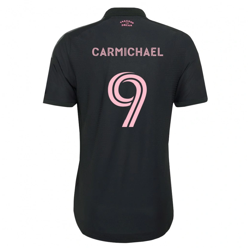Danxen Hombre Camiseta Ryan Carmichael #9 Rosa Negro Blanco 2ª Equipación 2026/27 La Camisa México