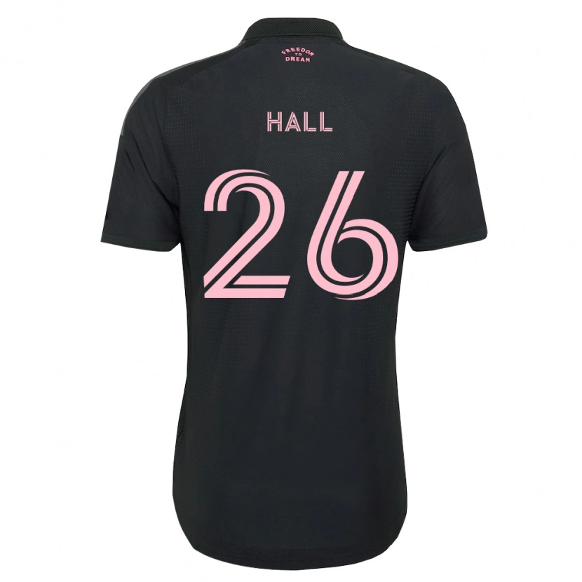 Danxen Hombre Camiseta Tyler Hall #26 Rosa Negro Blanco 2ª Equipación 2026/27 La Camisa México