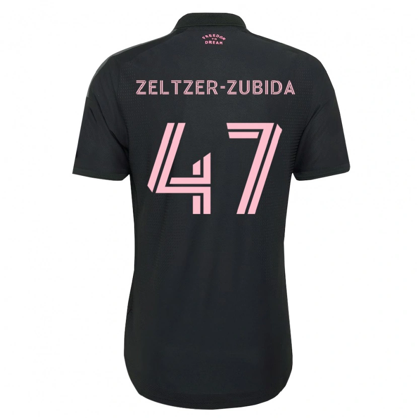 Danxen Hombre Camiseta Idoh Zeltzer-Zubida #47 Rosa Negro Blanco 2ª Equipación 2026/27 La Camisa México