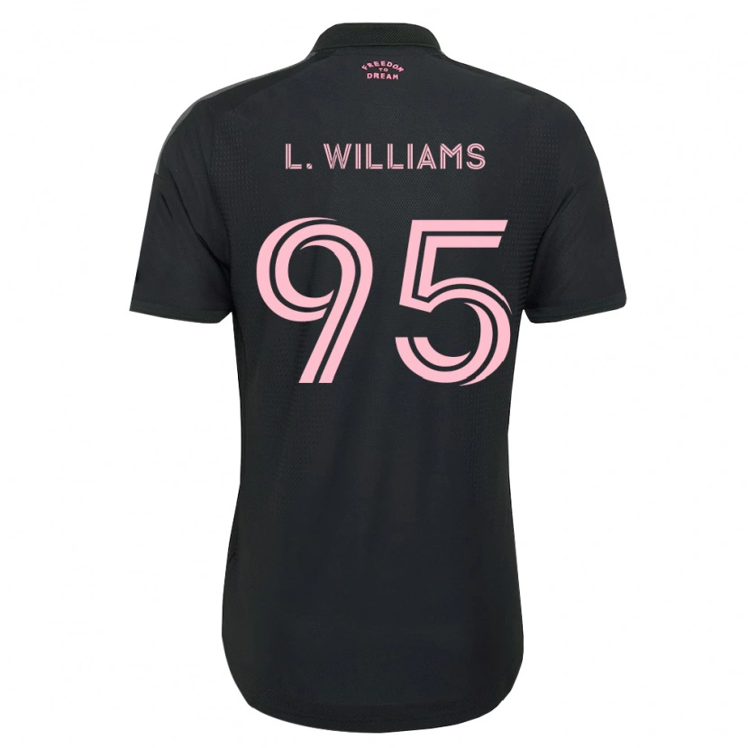 Danxen Hombre Camiseta Levi Williams #95 Rosa Negro Blanco 2ª Equipación 2026/27 La Camisa México