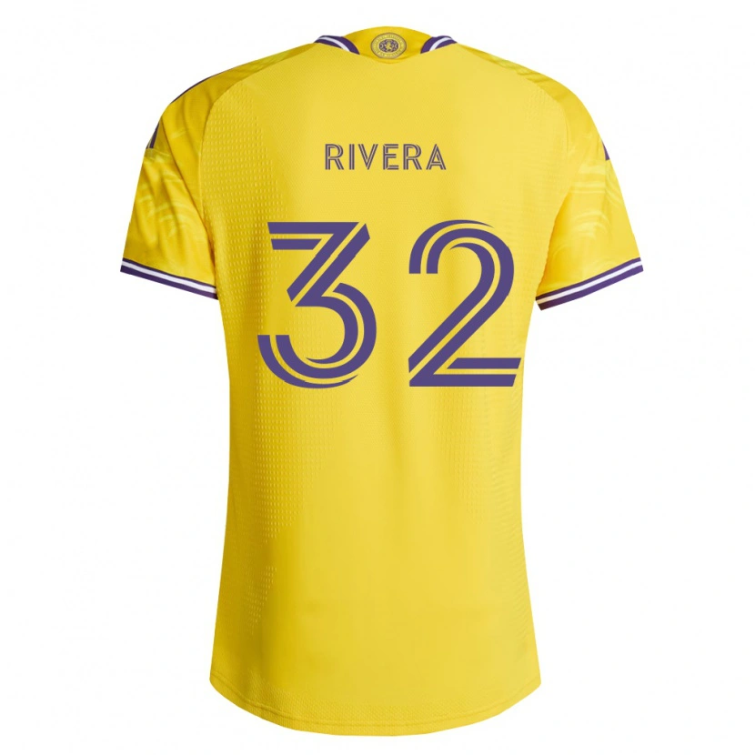 Danxen Hombre Camiseta Wilfredo Rivera #32 Amarillo Morado 2ª Equipación 2026/27 La Camisa México