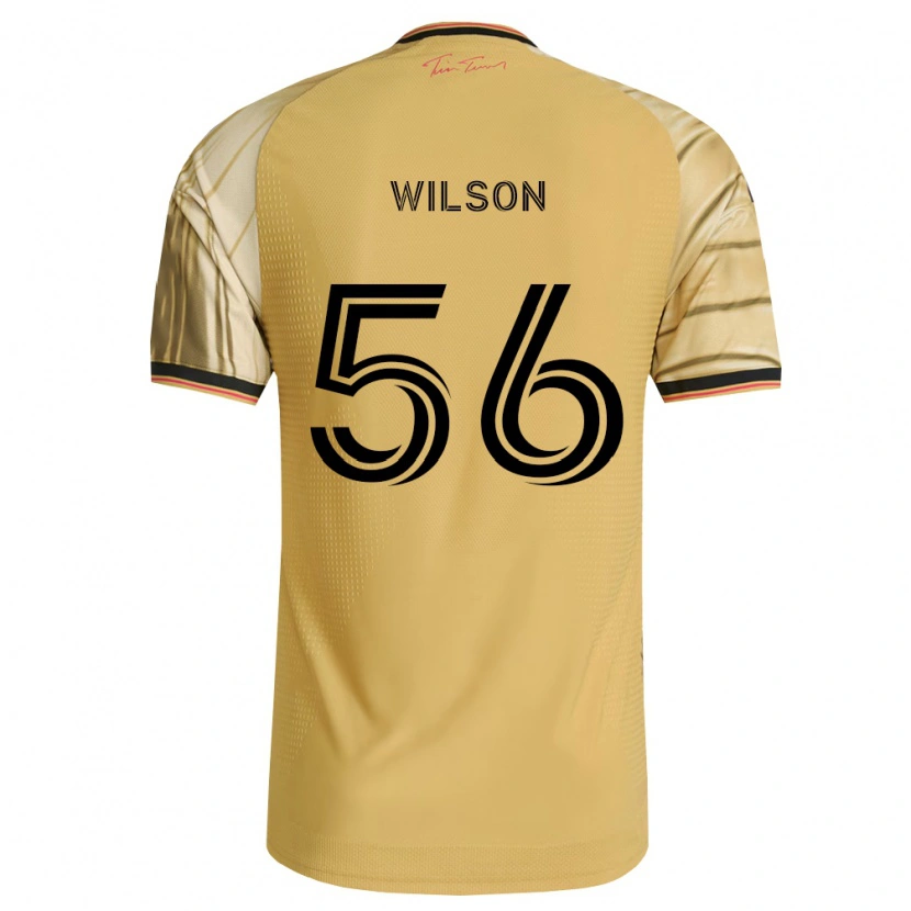 Danxen Hombre Camiseta Blake Wilson #56 Marrón Amarillo Negro 2ª Equipación 2026/27 La Camisa México