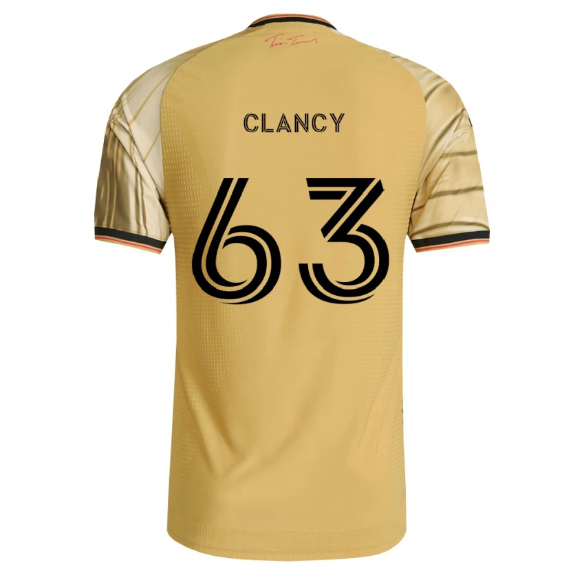 Danxen Hombre Camiseta Trip Clancy #63 Marrón Amarillo Negro 2ª Equipación 2026/27 La Camisa México