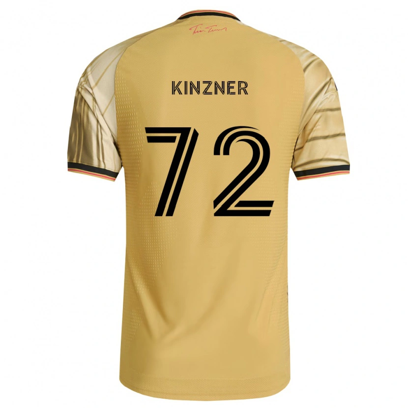 Danxen Hombre Camiseta Eric Kinzner #72 Marrón Amarillo Negro 2ª Equipación 2026/27 La Camisa México