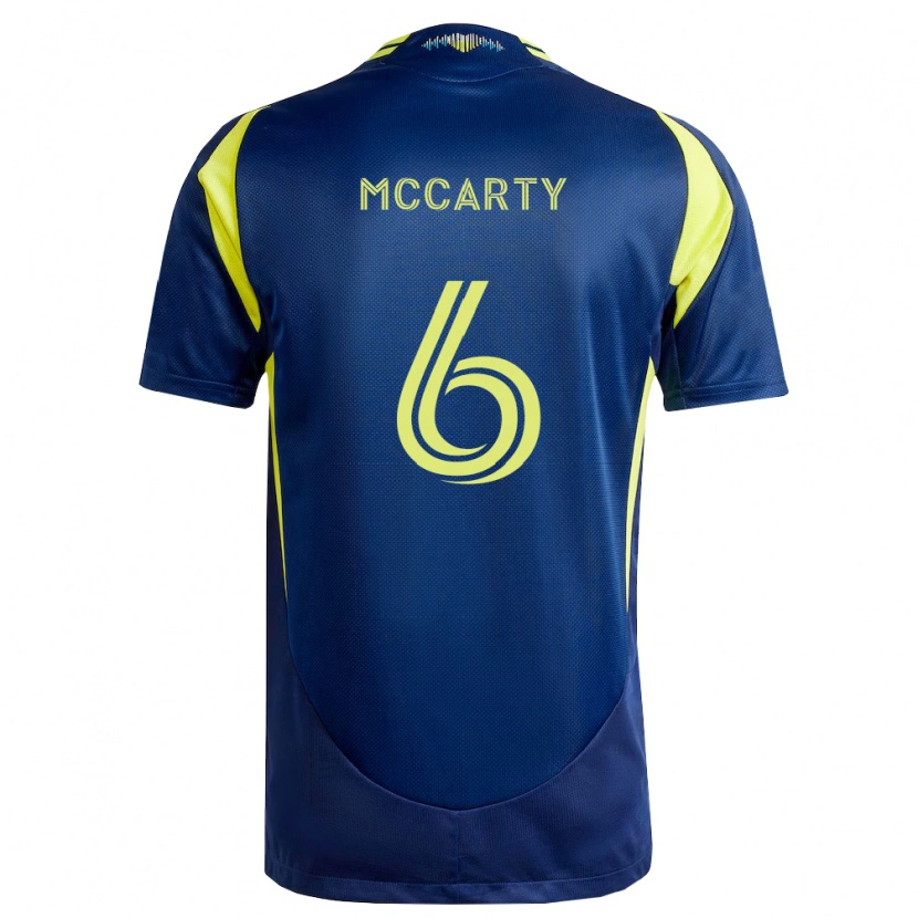 Danxen Hombre Camiseta Dax Mccarty #6 Amarillo Azul Marino 2ª Equipación 2026/27 La Camisa México