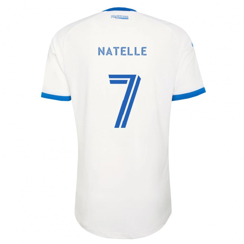 Danxen Hombre Camiseta Mokbel Natelle #7 Azul Cielo Blanco 2ª Equipación 2026/27 La Camisa México