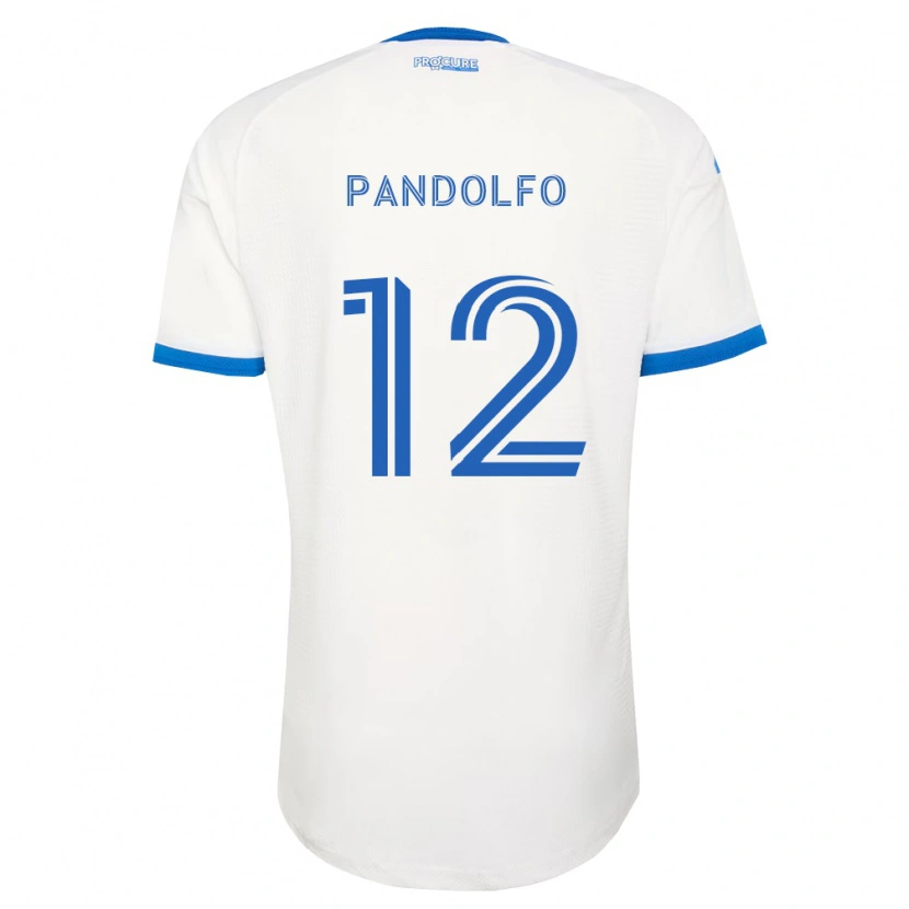 Danxen Hombre Camiseta Gabriel Pandolfo #12 Azul Cielo Blanco 2ª Equipación 2026/27 La Camisa México