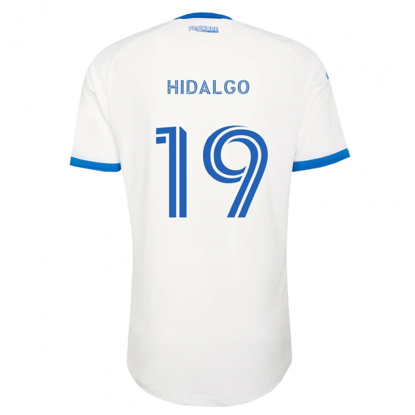 Danxen Hombre Camiseta Bode Hidalgo #19 Azul Cielo Blanco 2ª Equipación 2026/27 La Camisa México