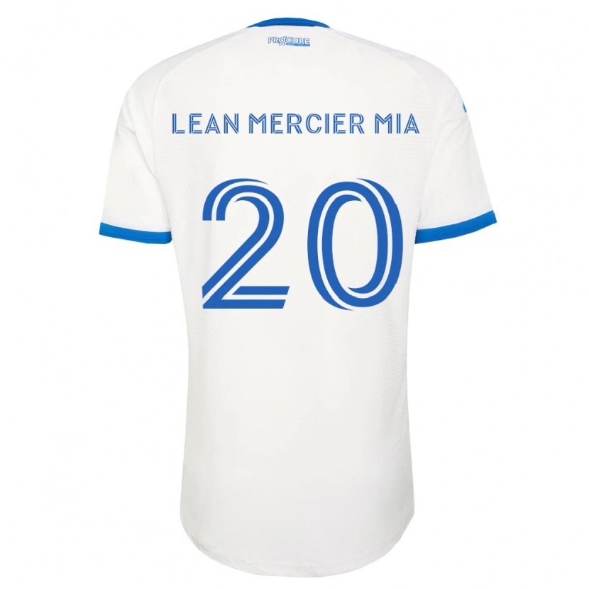 Danxen Hombre Camiseta Mc Lean Mercier Mia #20 Azul Cielo Blanco 2ª Equipación 2026/27 La Camisa México