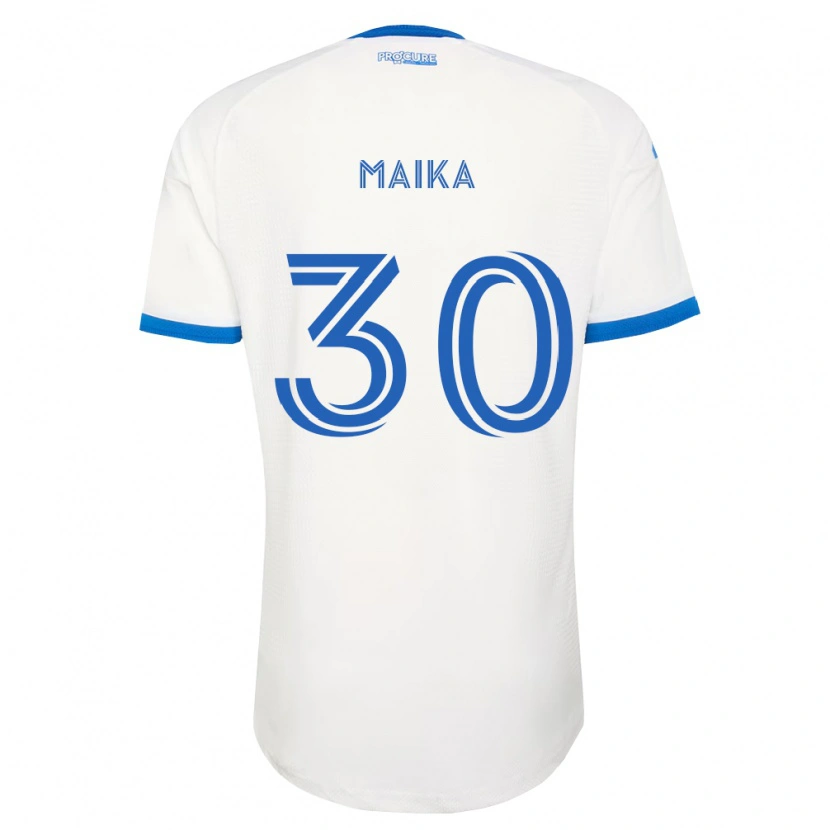 Danxen Hombre Camiseta Valcourt Maika #30 Azul Cielo Blanco 2ª Equipación 2026/27 La Camisa México