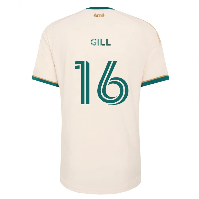 Danxen Hombre Camiseta Adrian Gill #16 Verde Champán 2ª Equipación 2026/27 La Camisa México