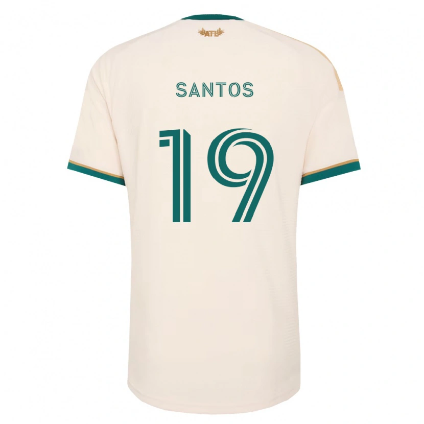 Danxen Hombre Camiseta Sergio Santos #19 Verde Champán 2ª Equipación 2026/27 La Camisa México