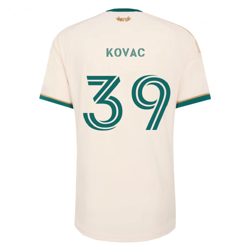 Danxen Hombre Camiseta Arif Kovac #39 Verde Champán 2ª Equipación 2026/27 La Camisa México