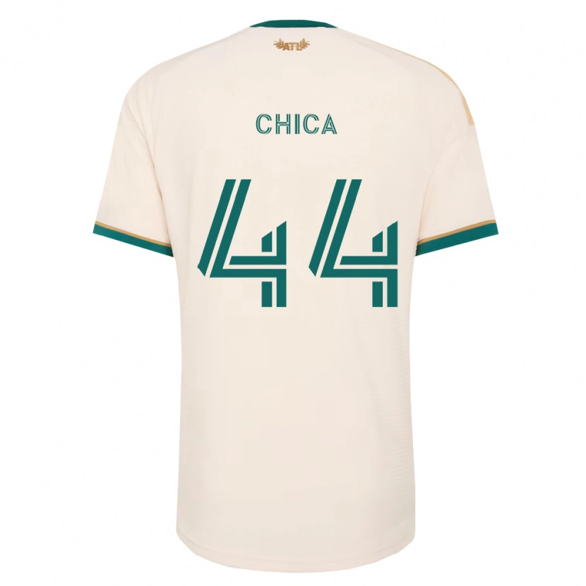 Danxen Hombre Camiseta Daniel Chica #44 Verde Champán 2ª Equipación 2026/27 La Camisa México