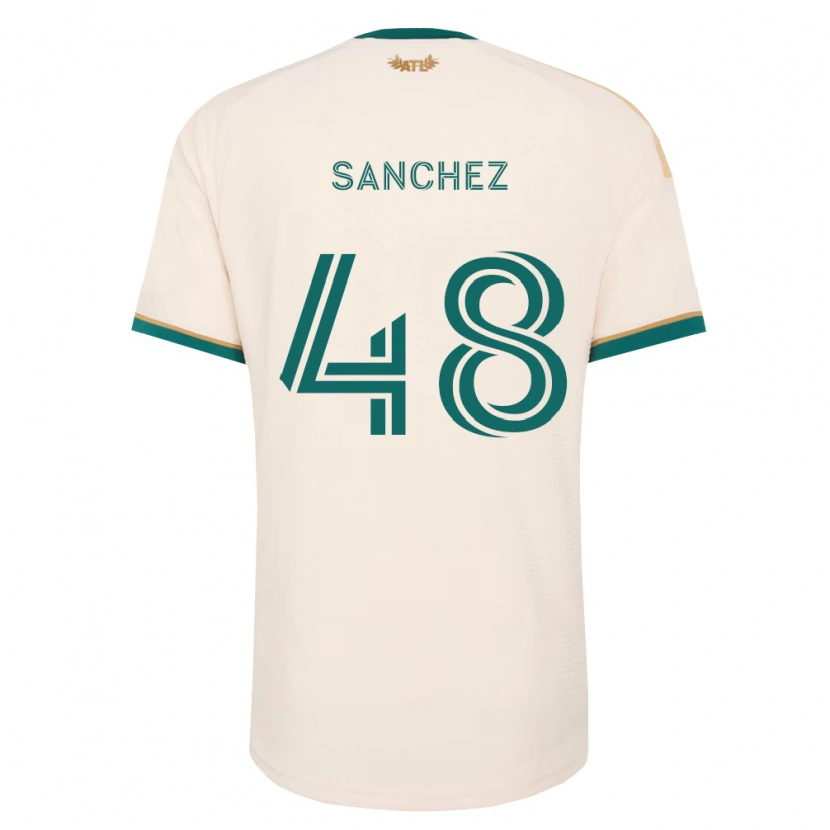 Danxen Hombre Camiseta Cooper Sanchez #48 Verde Champán 2ª Equipación 2026/27 La Camisa México