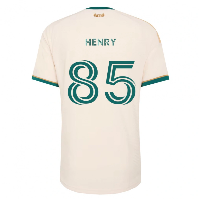 Danxen Hombre Camiseta Amir Henry #85 Verde Champán 2ª Equipación 2026/27 La Camisa México