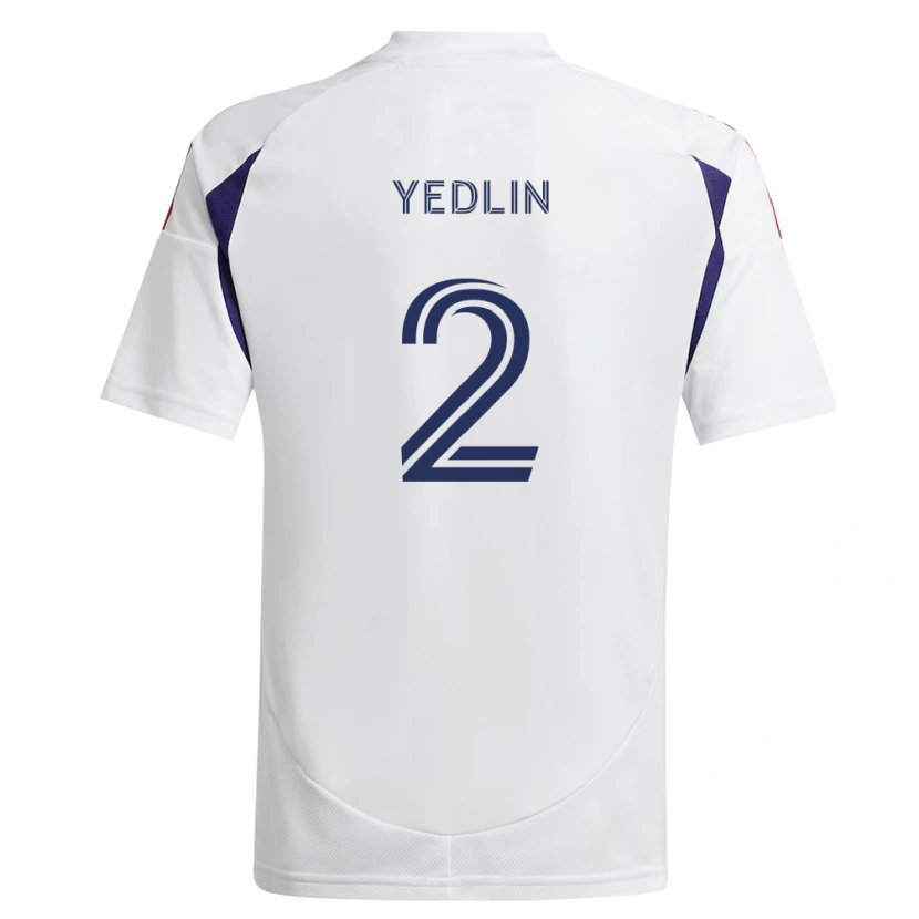 Danxen Hombre Camiseta Deandre Yedlin #2 Azul Real Rojo Marrón 2ª Equipación 2026/27 La Camisa México