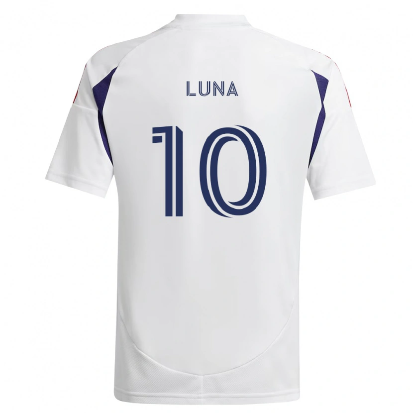 Danxen Hombre Camiseta Diego Luna #10 Azul Real Rojo Marrón 2ª Equipación 2026/27 La Camisa México