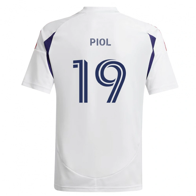 Danxen Hombre Camiseta Ariath Piol #19 Azul Real Rojo Marrón 2ª Equipación 2026/27 La Camisa México
