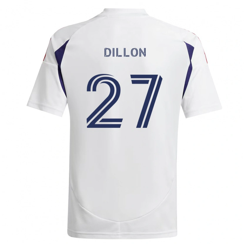 Danxen Hombre Camiseta Griffin Dillon #27 Azul Real Rojo Marrón 2ª Equipación 2026/27 La Camisa México