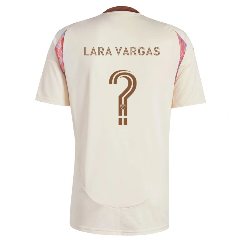 Danxen Hombre Camiseta Romer Lara Vargas #0 Rosa Blanco Roto 2ª Equipación 2026/27 La Camisa México