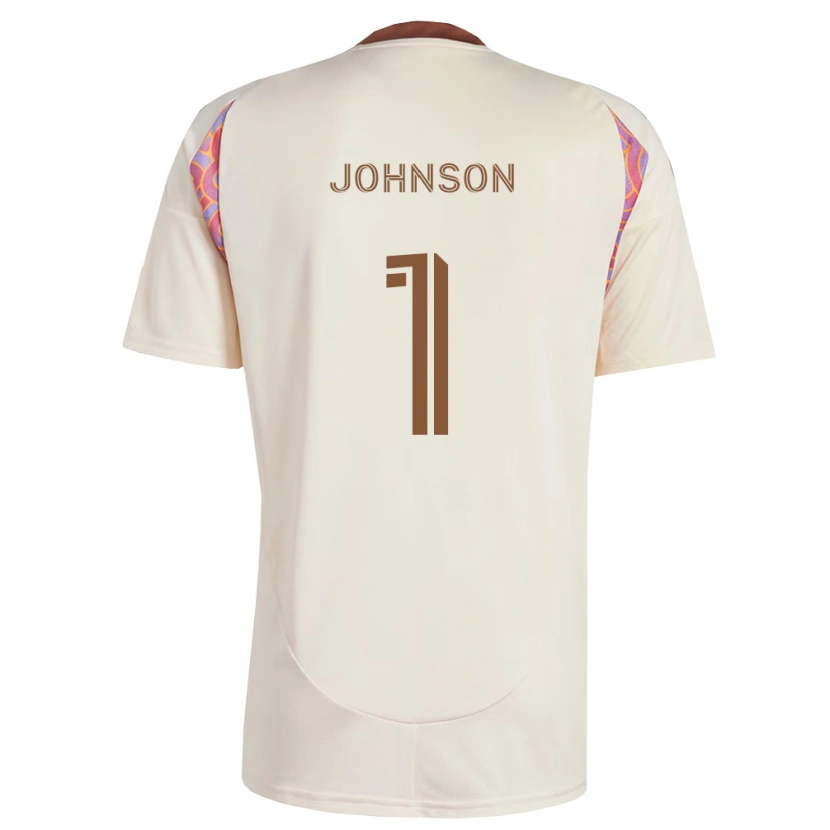 Danxen Hombre Camiseta Sean Johnson #1 Rosa Blanco Roto 2ª Equipación 2026/27 La Camisa México