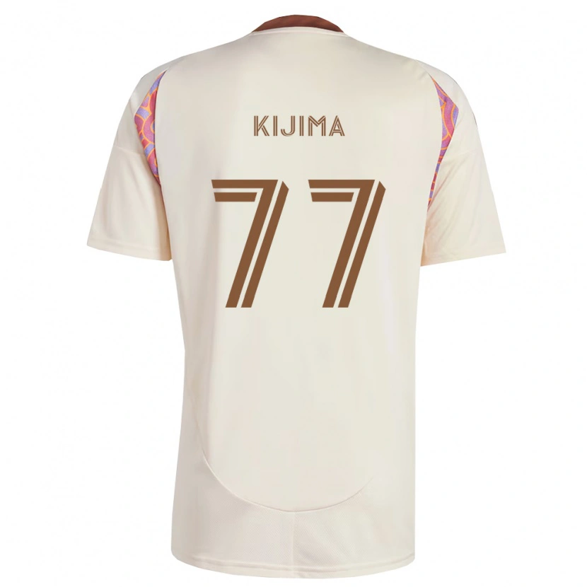 Danxen Hombre Camiseta Hosei Kijima #77 Rosa Blanco Roto 2ª Equipación 2026/27 La Camisa México