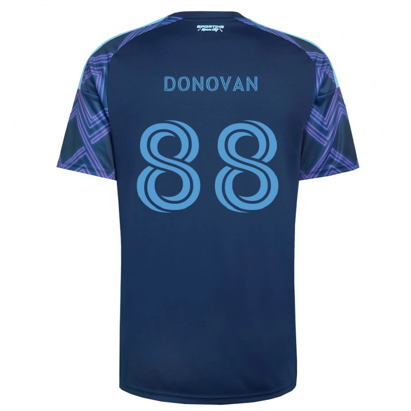 Danxen Hombre Camiseta Shane Donovan #88 Azul Real Morado 2ª Equipación 2026/27 La Camisa México