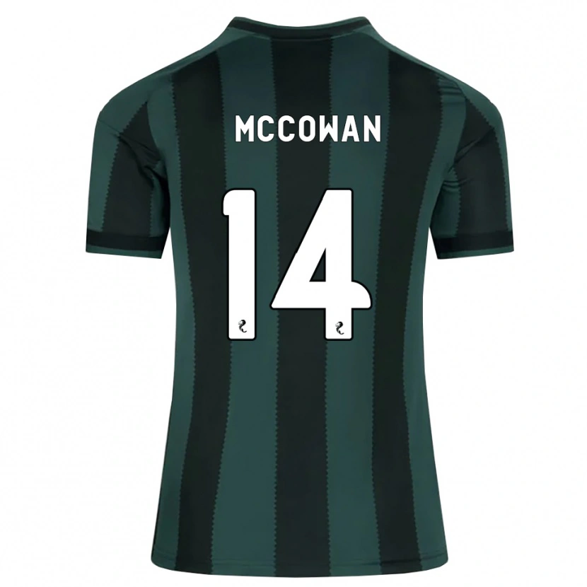 Danxen Hombre Camiseta Luke Mccowan #14 Gris Pizarra Oscuro Negro 2ª Equipación 2026/27 La Camisa México